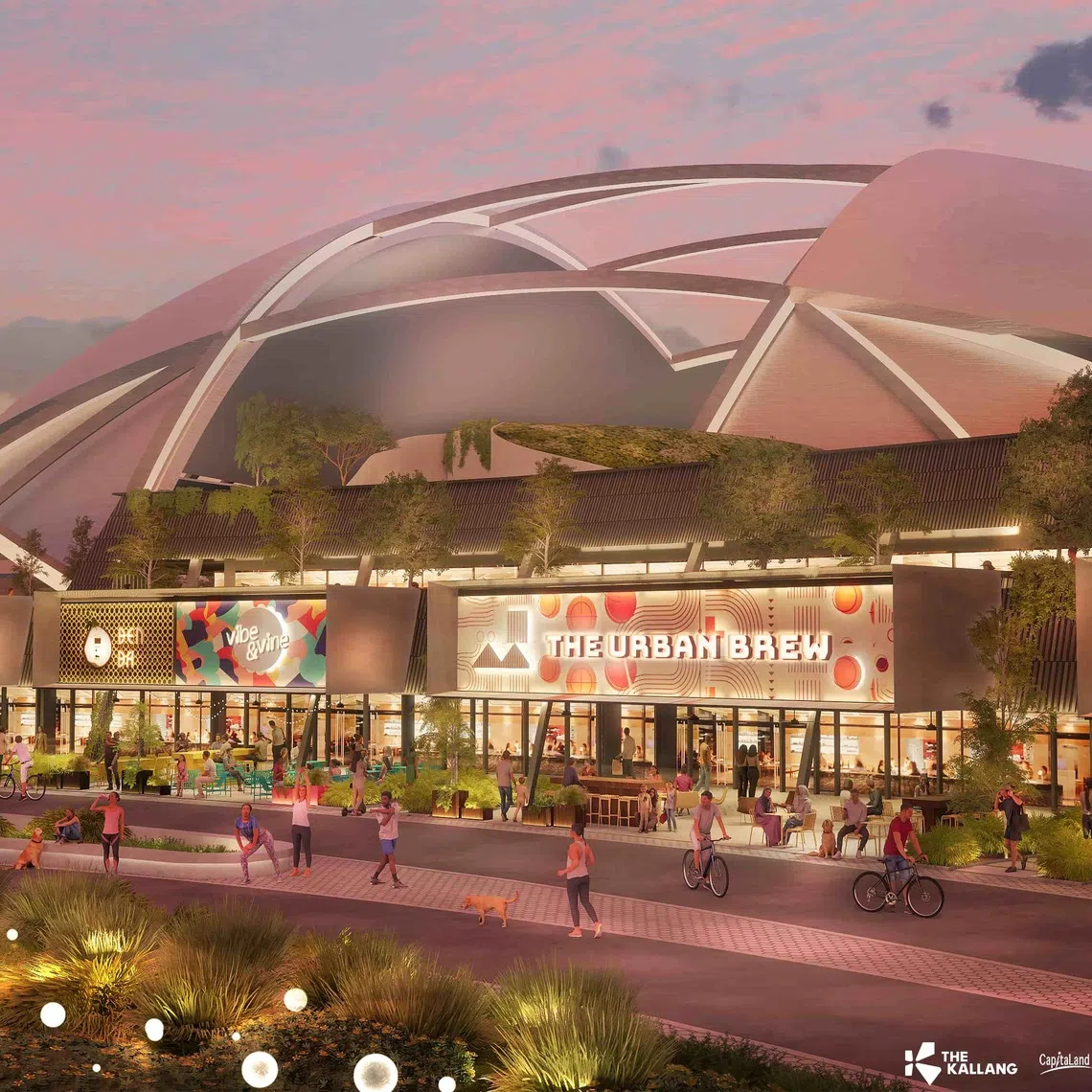 The Singapore Sports Hub, home to landmark venues including the National Stadium and Singapore Indoor Stadium, will now be known as The Kallang.