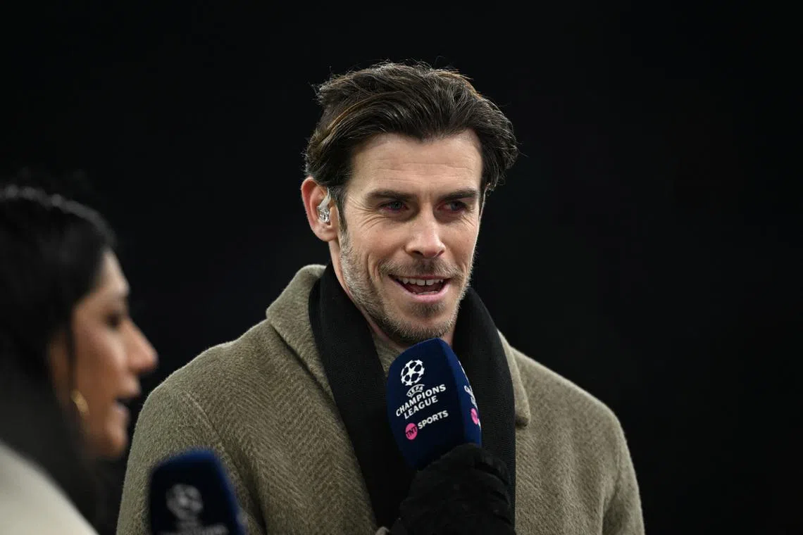 FILE PHOTO: Soccer Football - UEFA Champions League - Tottenham Hotspur v Borussia Dortmund - Tottenham Hotspur Stadium, London, Britain - January 20, 2026 Gareth Bale before the match REUTERS/Dylan Martinez/File Photo