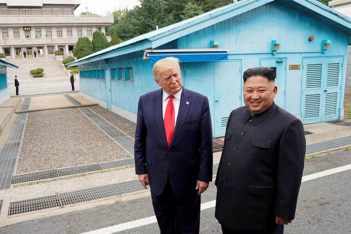 US President Donald Trump has been seeking a new summit with North Korean leader Kim Jong Un after the two met three times in 2018 and 2019.