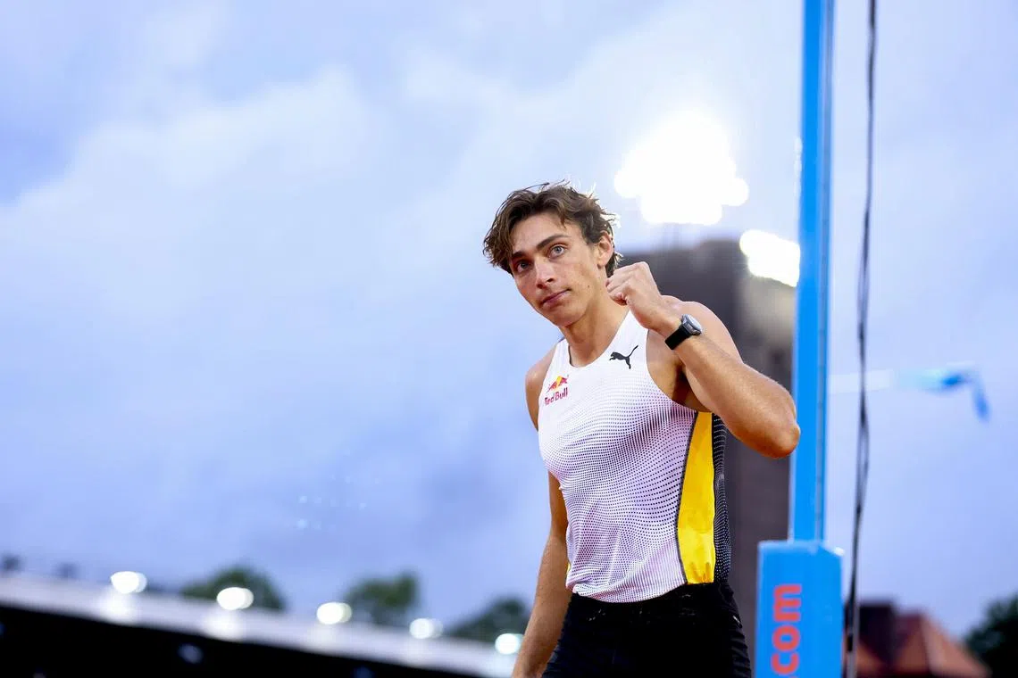 Armand Duplantis' jump was the fourth best in the world this season.