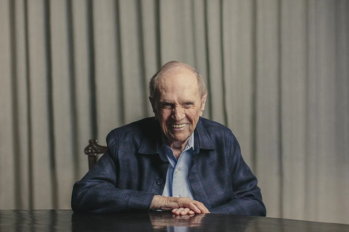 The comedian Bob Newhart, at home in Los Angeles, Aug. 22, 2019. Newhart basically invented the stand-up special in 1960 and continued to be a source of comic brilliance until his final years. 