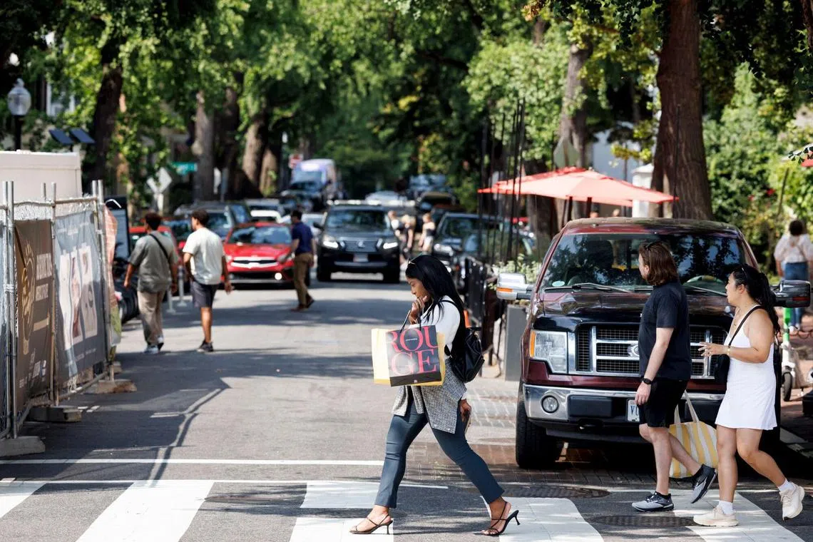 Goldman economists lowered the probability of a US recession in the next year to 20 per cent from 25 per cent, citing latest retail sales and jobless claims data.