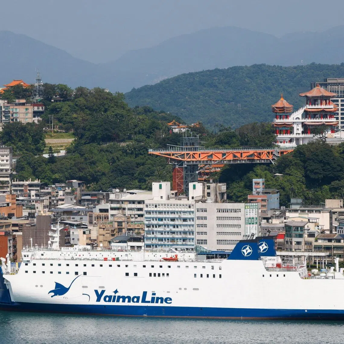 The Yaima Maru is one of the ships that Japan’s government put on a list of vessels to be used to evacuate island residents to mainland Japan in case of a crisis.