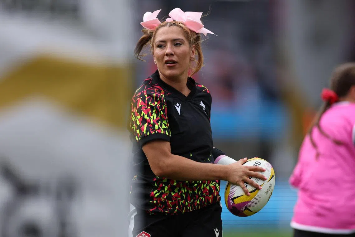 Wales' No. 8 Georgia Evans believes that her image does not affect her ability, passion or fight for the game.