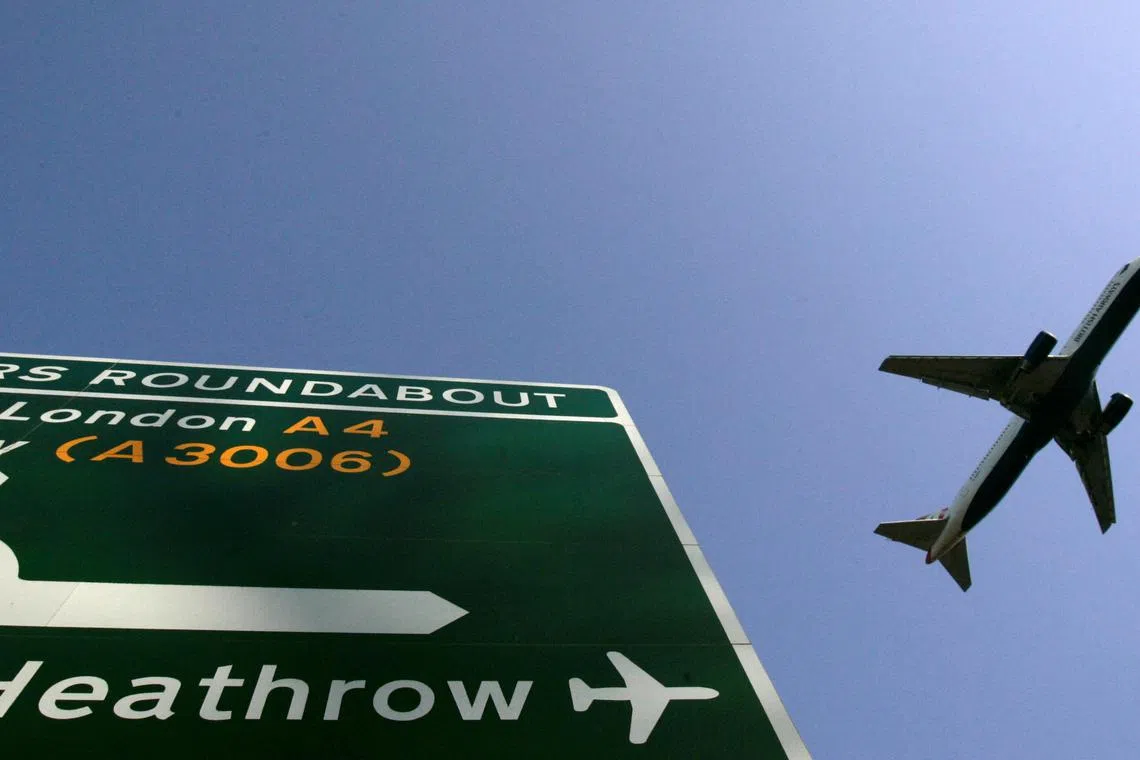 A very small quantity of uranium was detected in a package that arrived at Heathrow Airport on Dec 29.