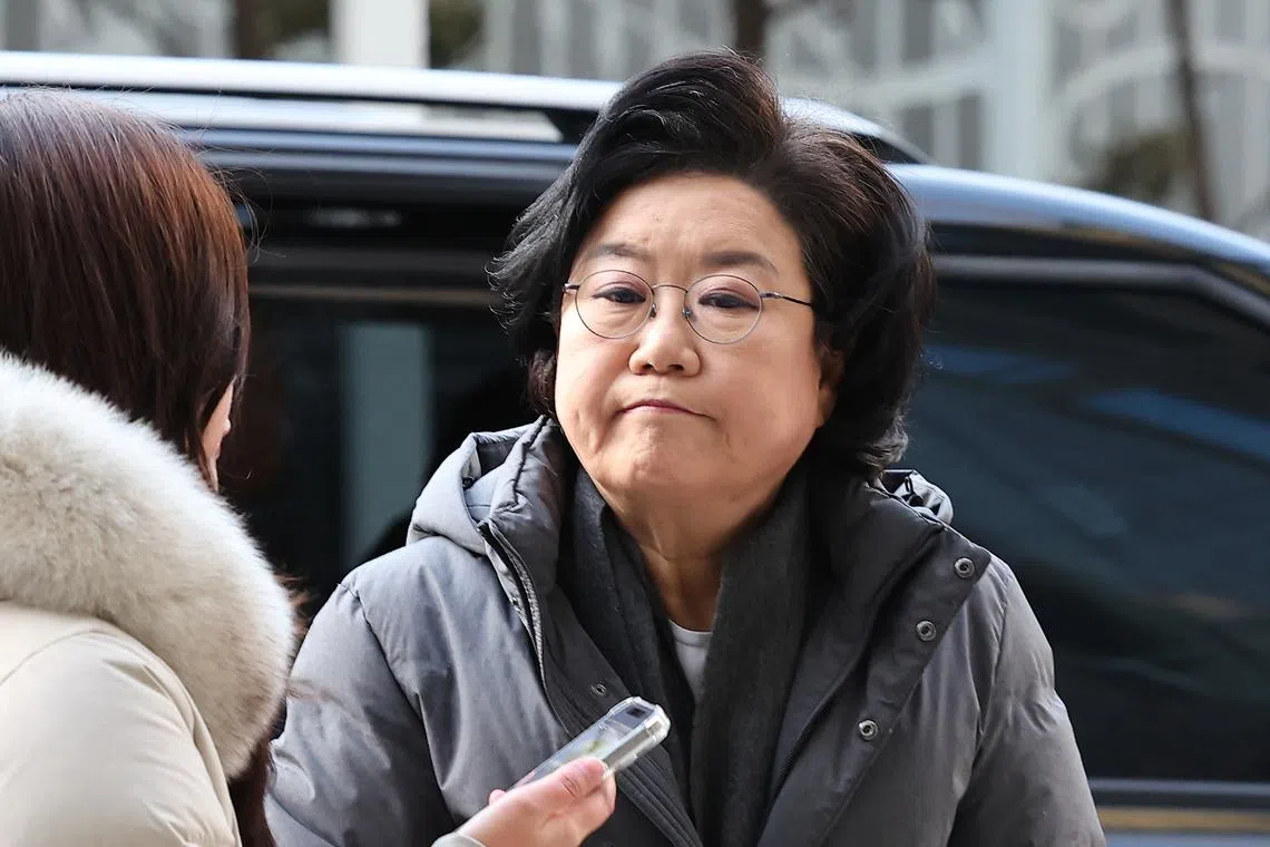 Ms Lee Hye-hoon was accused of unlawful real estate investments and mistreating staff.