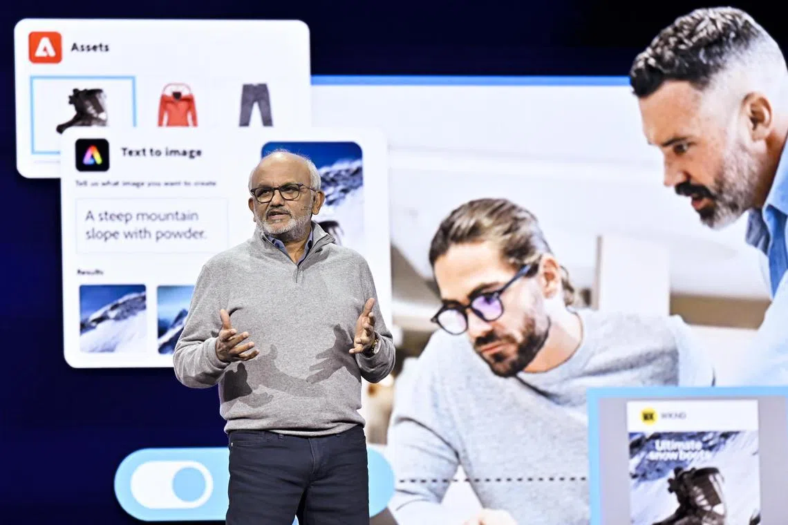 kbadobe27 -  AI has the potential to anticipate consumers' wants even before they say it, said Mr Shantanu Narayen chairman and CEO of Adobe, at Adobe Summit 2024.



Source and Copyright: Adobe
