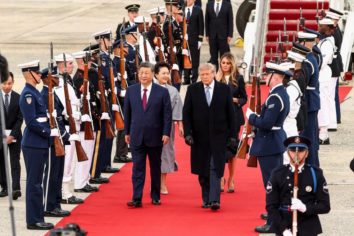 Xi Jinping Arrives in US, Urges China and US to Be ‘Partners Rather Than Rivals