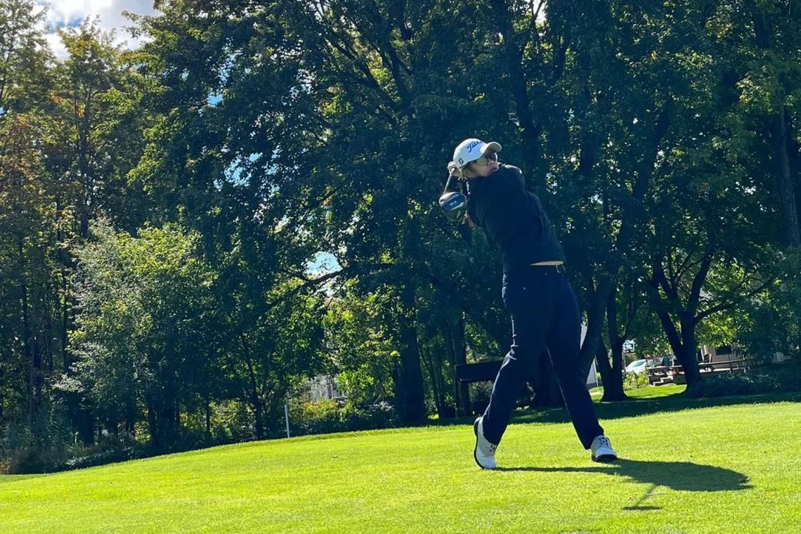 Amanda Tan will be the first Singapore golfer to play in the top two professional golf tours in the US.