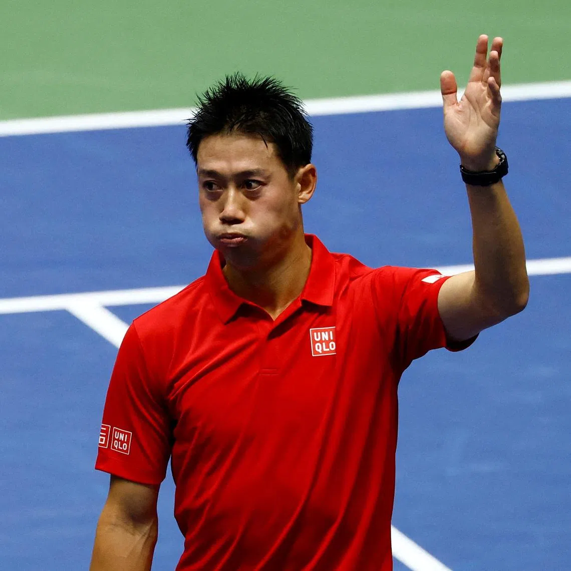 Kei Nishikori had left hip surgery in January 2022 and remained troubled with other injuries after his competitive return in June 2023.