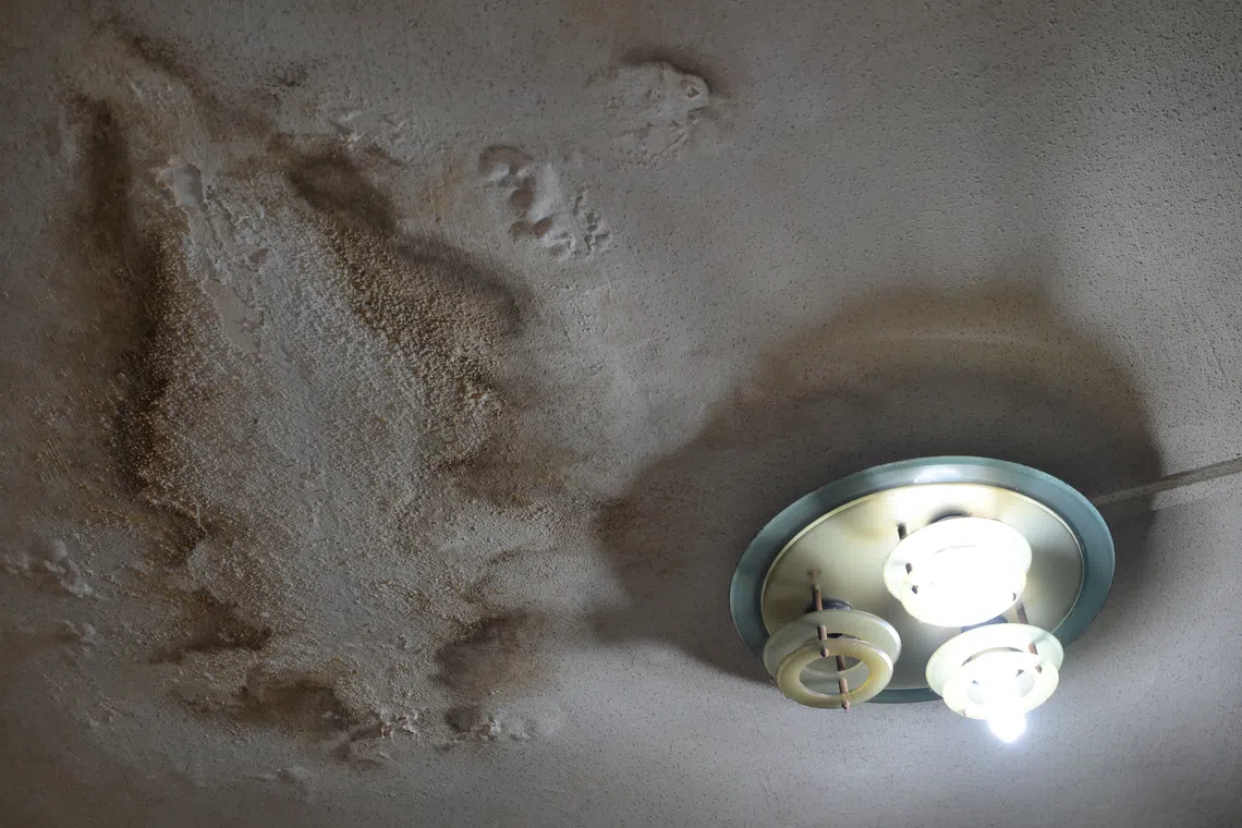 In 2025, HDB received 240 cases of feedback involving condensation and mould on ceilings and walls arising from use of air-conditioners by neighbours.