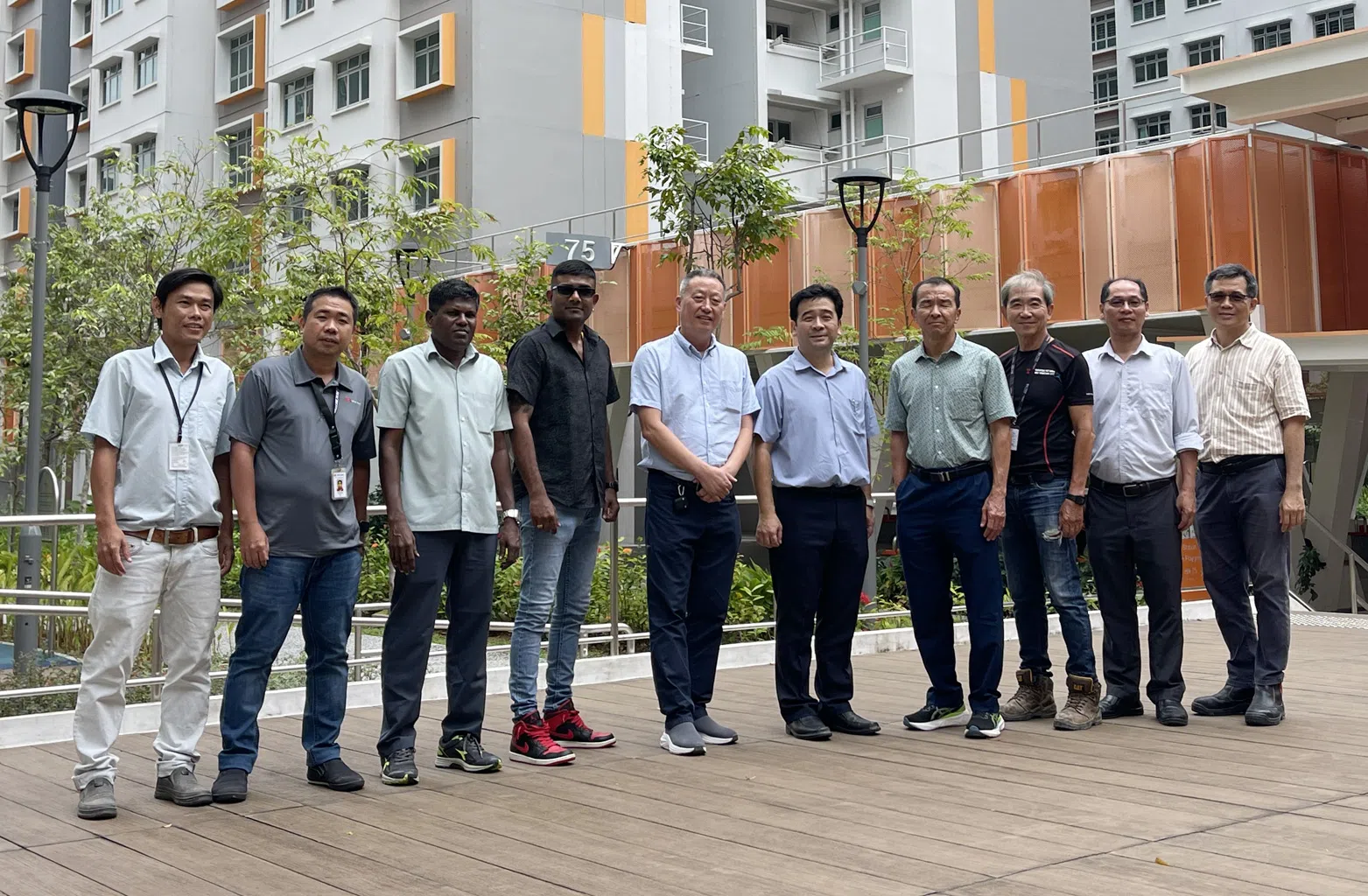 Wee Hur Construction project team Macpherson Blossom BTO