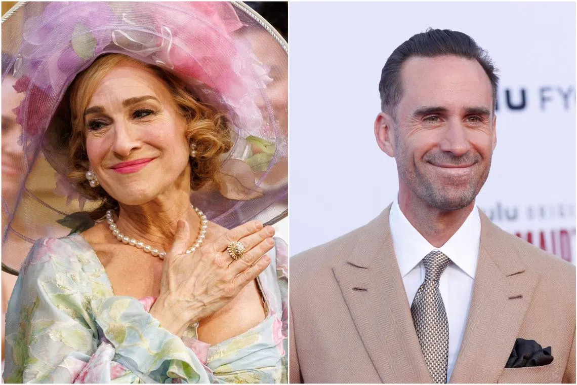 Some nominations for the Olivier Awards on March 12 include Sarah Jessica Parker (left) and Joseph Fiennes.