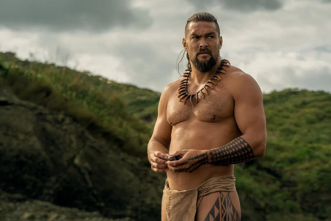 Jason Momoa in Chief Of War.