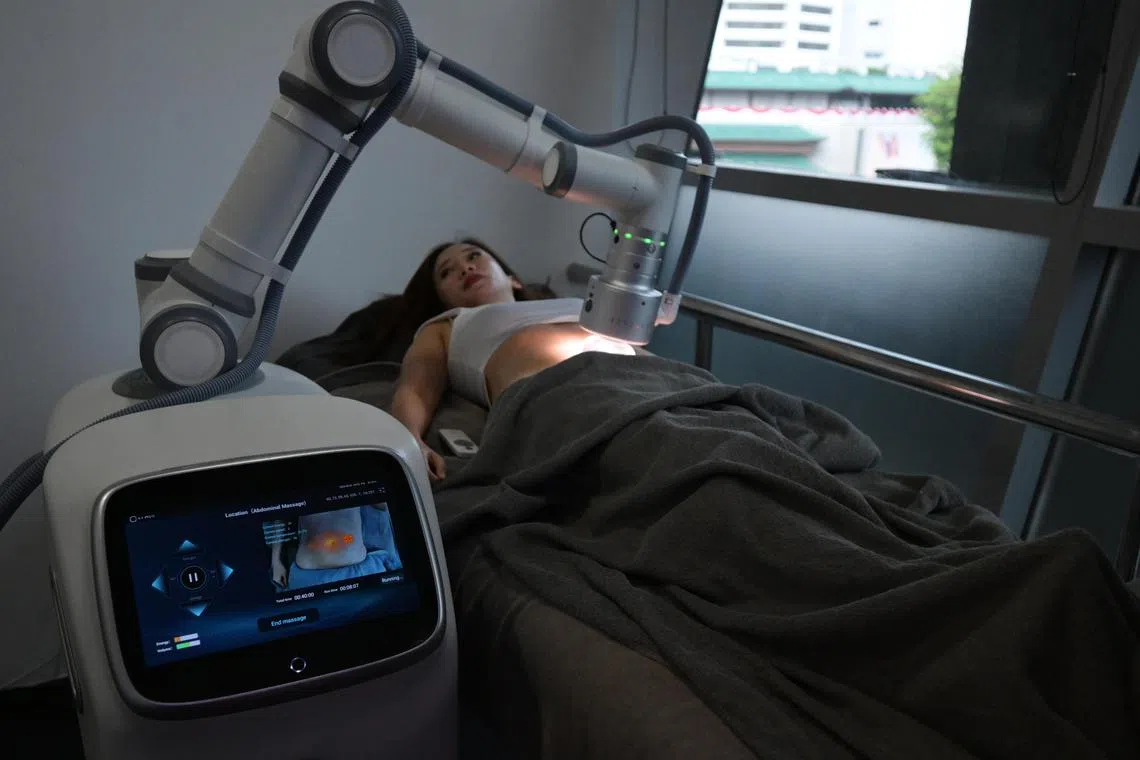 Robots are taking over spas and salons across Singapore.