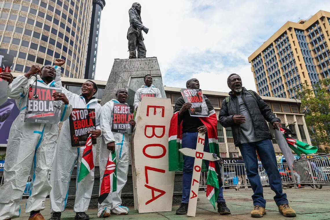 US' plan to set up in Kenya an Ebola quarantine facility for Americans has triggered criticism that the US is offloading risk of caring for its own patients.