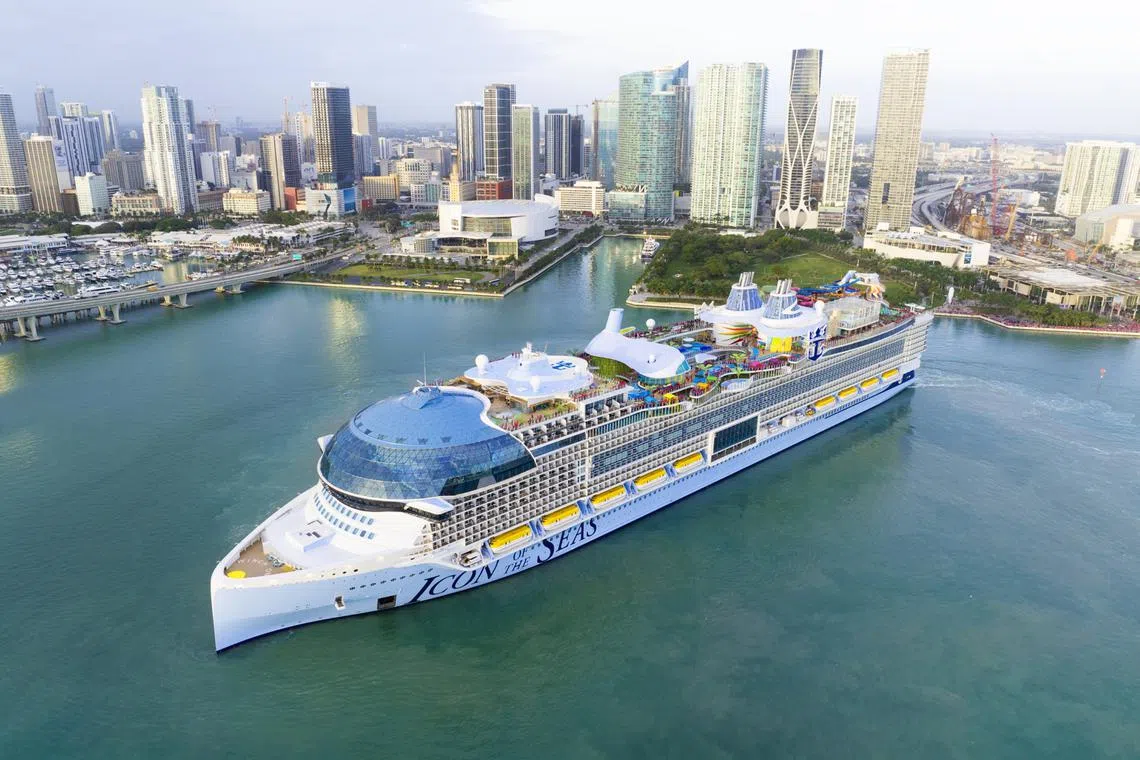 World S Largest Cruise Ship Sets Sail Bringing Concerns About Methane
