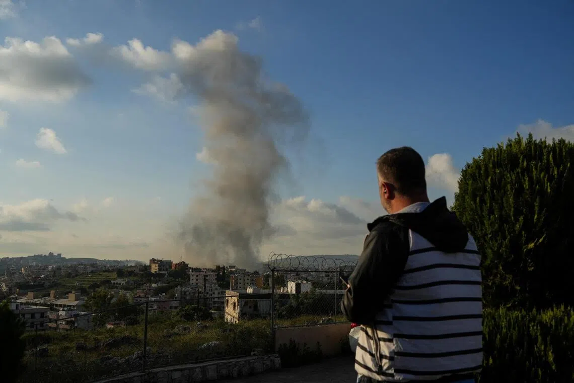 Lebanon says 13 killed in Israeli strikes in south