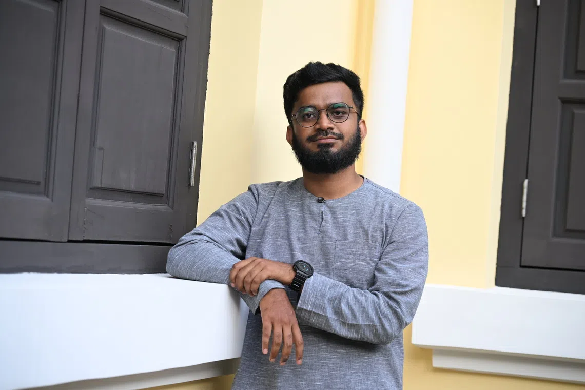 Mohamed Sharif said he was grateful for the opportunity to organise a youth mixer for young people to interact with one another.