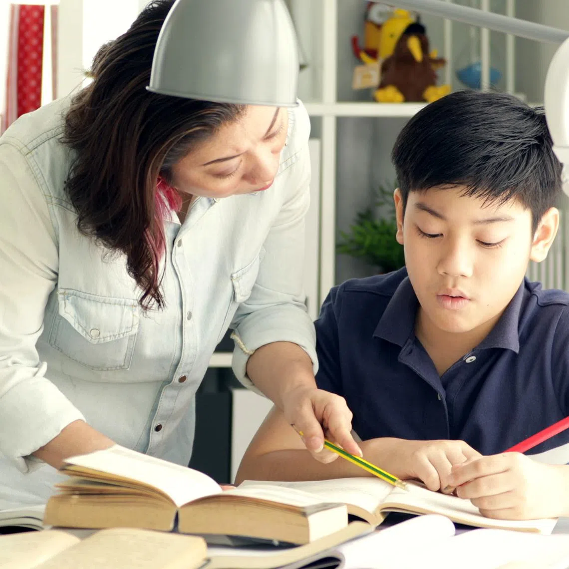 Work together with your Primary 6 child on what he needs after the mid-year exam.