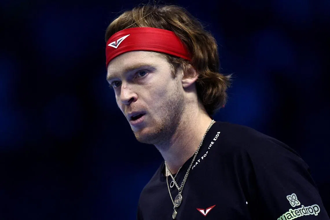 Russian Andrey Rublev was beaten 7-5, 3-6, 6-3 in just under two hours by the world No. 58, just days ahead of the Australian Open.