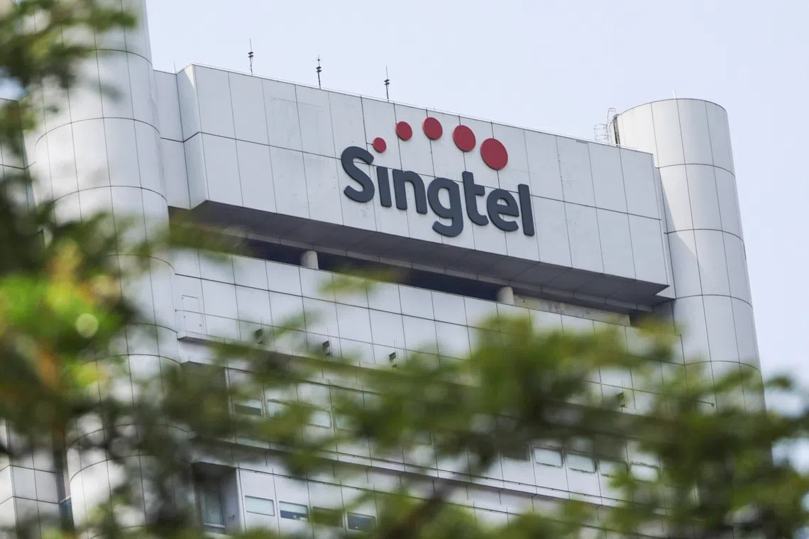 Singtel reported net underlying profit of $1.35 billion for the first half ended Sept 30, up 14 per cent from the same period a year ago.