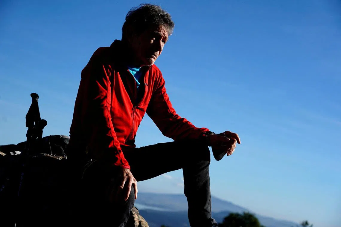 Spanish climber Carlos Soria was making a push for the summit of Nepal's Mt Dhaulagiri when the incident occurred.