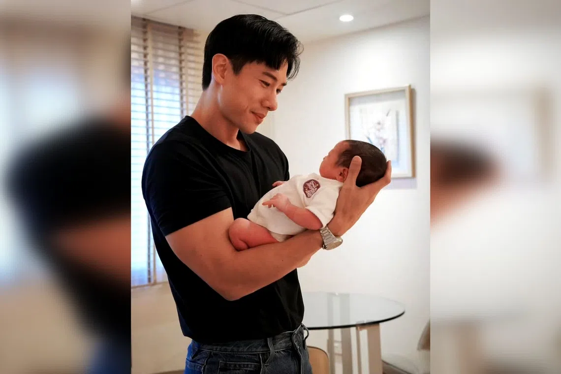 Singaporean actor Desmond Tan and his wife has welcomed their second child, a baby boy.