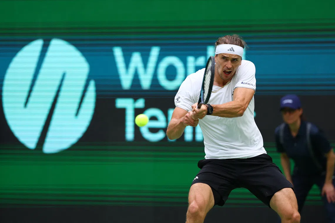 Alexander Zverev wanted to show solidarity with an event that has supported him in the past.