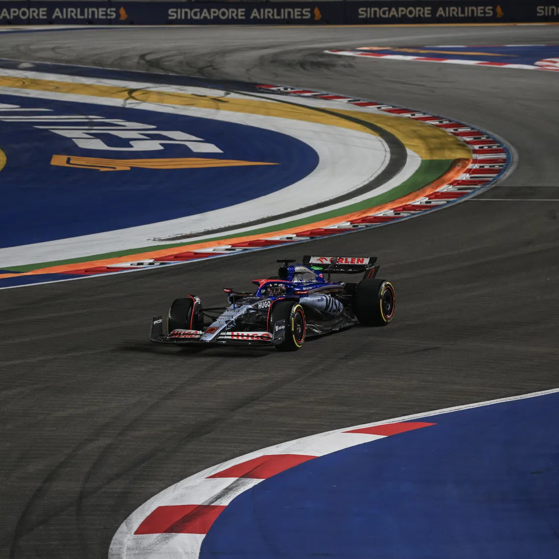 The restrictions are meant to ensure the safety of the public during the night race.