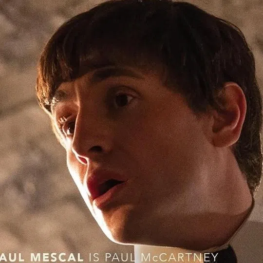 The Beatles movies, set to be released in April 2028 stars (clockwise from top left) Paul Mescal as Paul McCartney, Joseph Quinn as George Harrison, Barry Keoghan as Ringo Starr and Harris Dickinson as John Lennon.