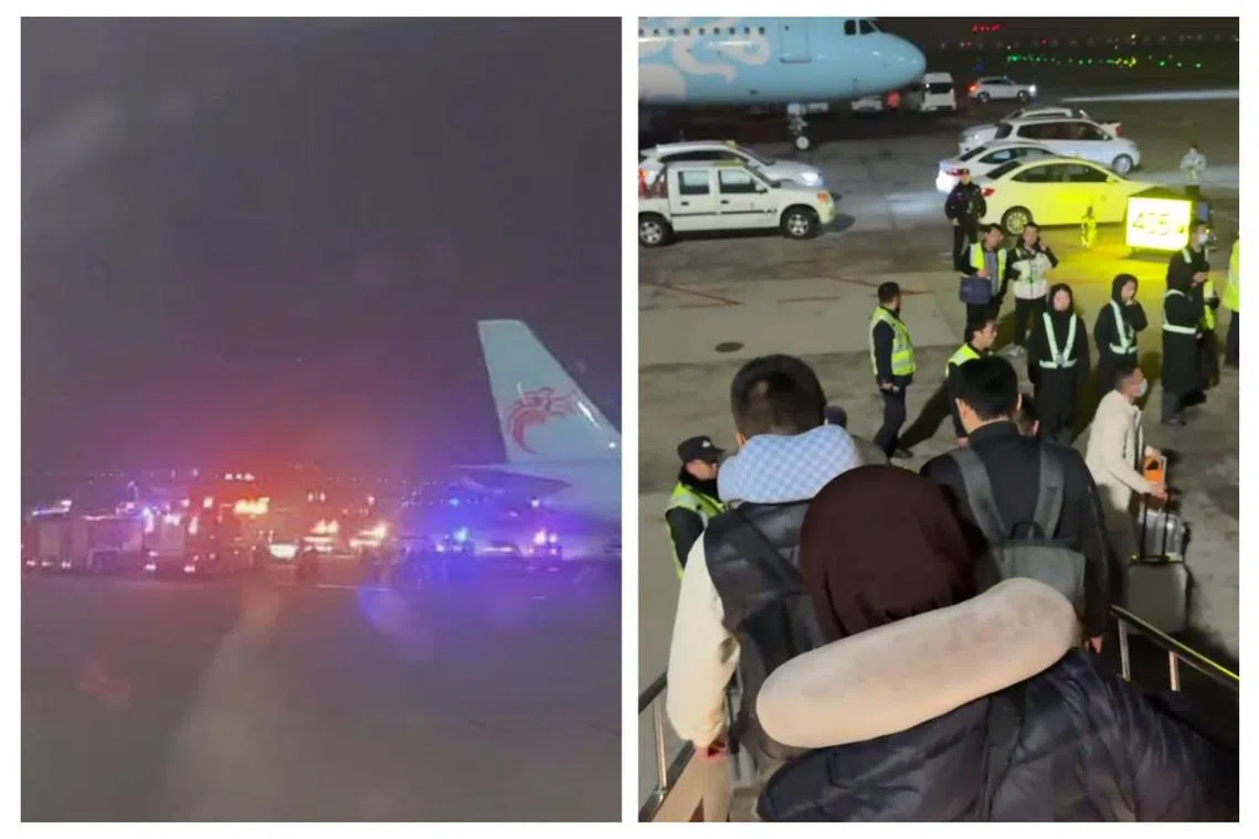 An unspecified technical issue forced a Singapore-bound Scoot flight to turn back about 20 minutes after leaving China’s Xi’an on Feb 23.