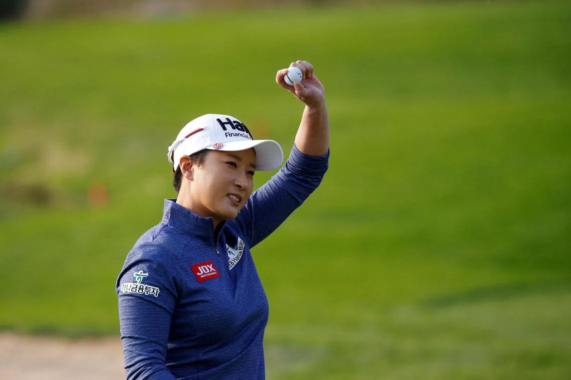 South Korean golf legend Pak Se-ri won five Majors and 25 LPGA titles in a 20-year career.