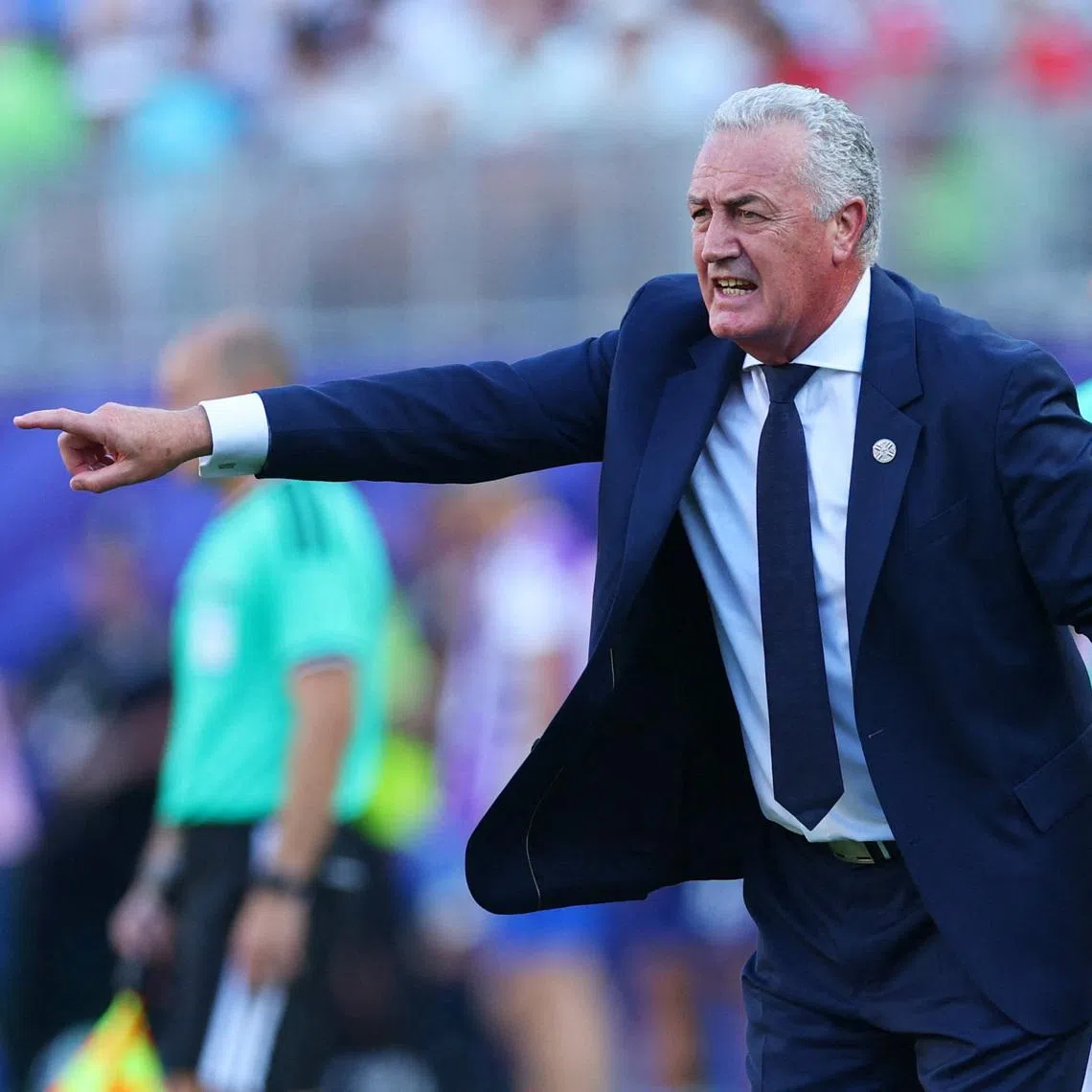 Paraguay coach Gustavo Alfaro remains proud of his team despite the loss.