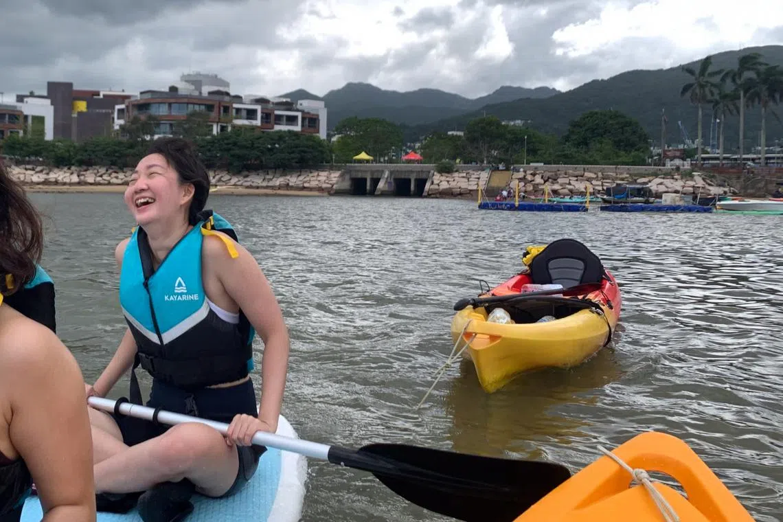 Although it was a cloudy day when the writer headed out to sea to kayak with friends, ultraviolet rays from the sun were already doing damage to her fair skin.