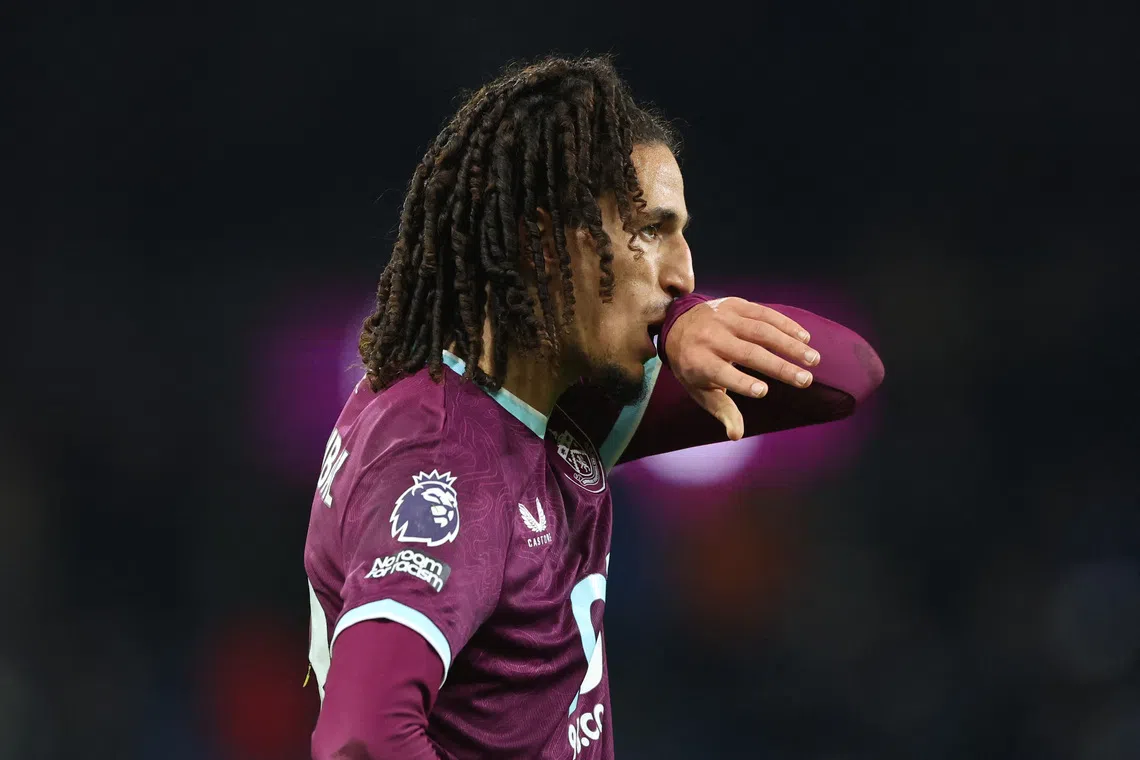 Soccer Football - Premier League - Burnley v Crystal Palace - Turf Moor, Burnley, Britain - December 3, 2025 Burnley's Hannibal Mejbri looks dejected after the match REUTERS/Scott Heppell
