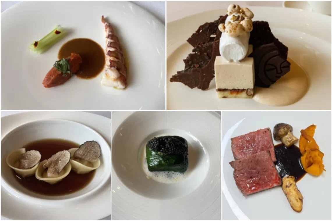 What was on the menu at Apec dinner hosted by South Korea’s President Lee