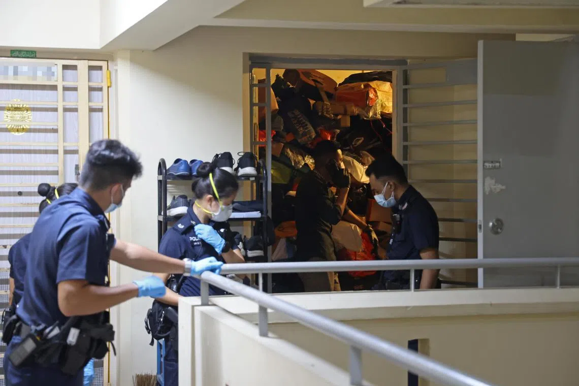 A 54-year-old man was found dead in a Serangoon flat on Monday evening.
