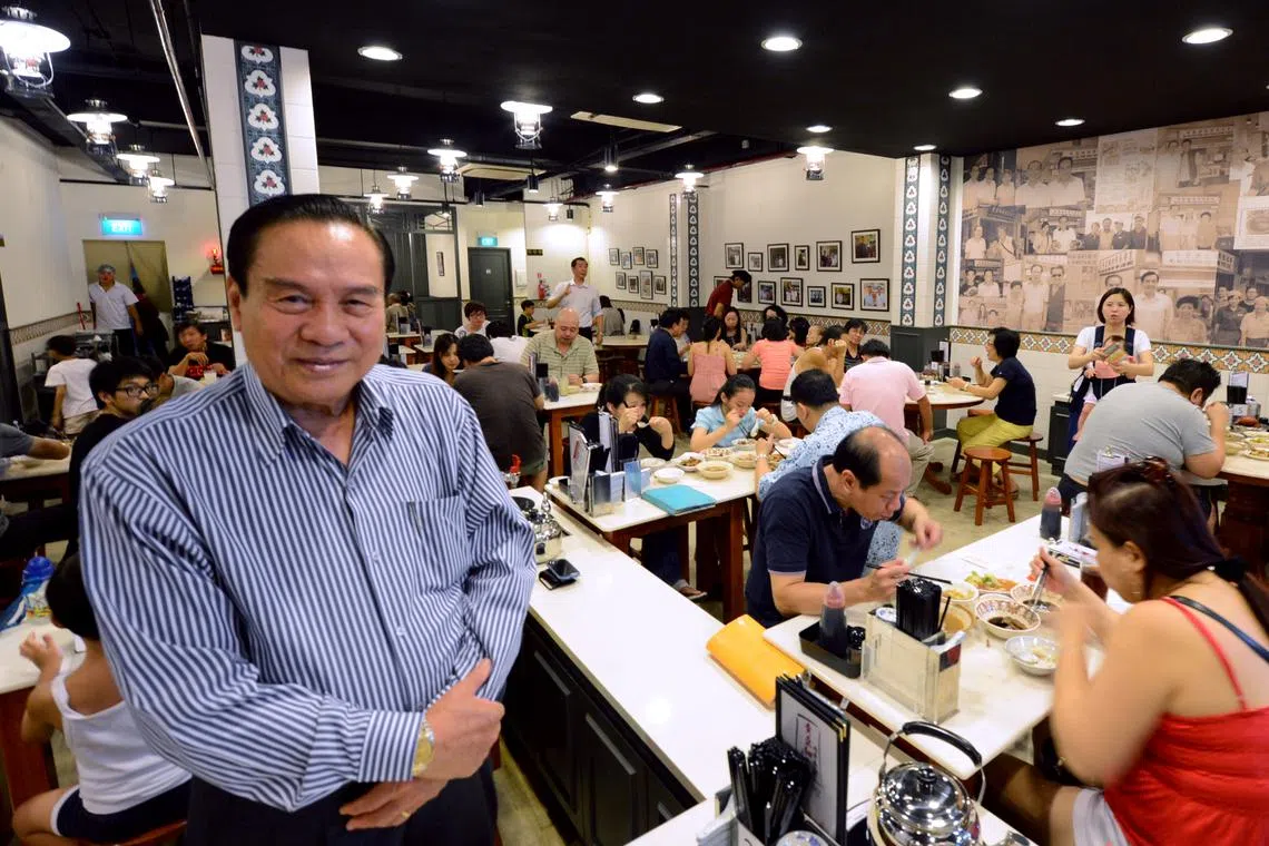 Ng Ah Sio Bak Kut Teh founder Ng Siak Hai was driving a car with two passengers when it crashed into a tree trunk and flipped.