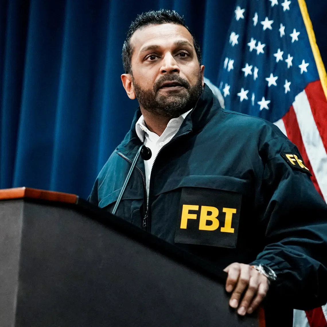 FBI director Kash Patel's visit to Beijing was not officially announced by either the US or China.