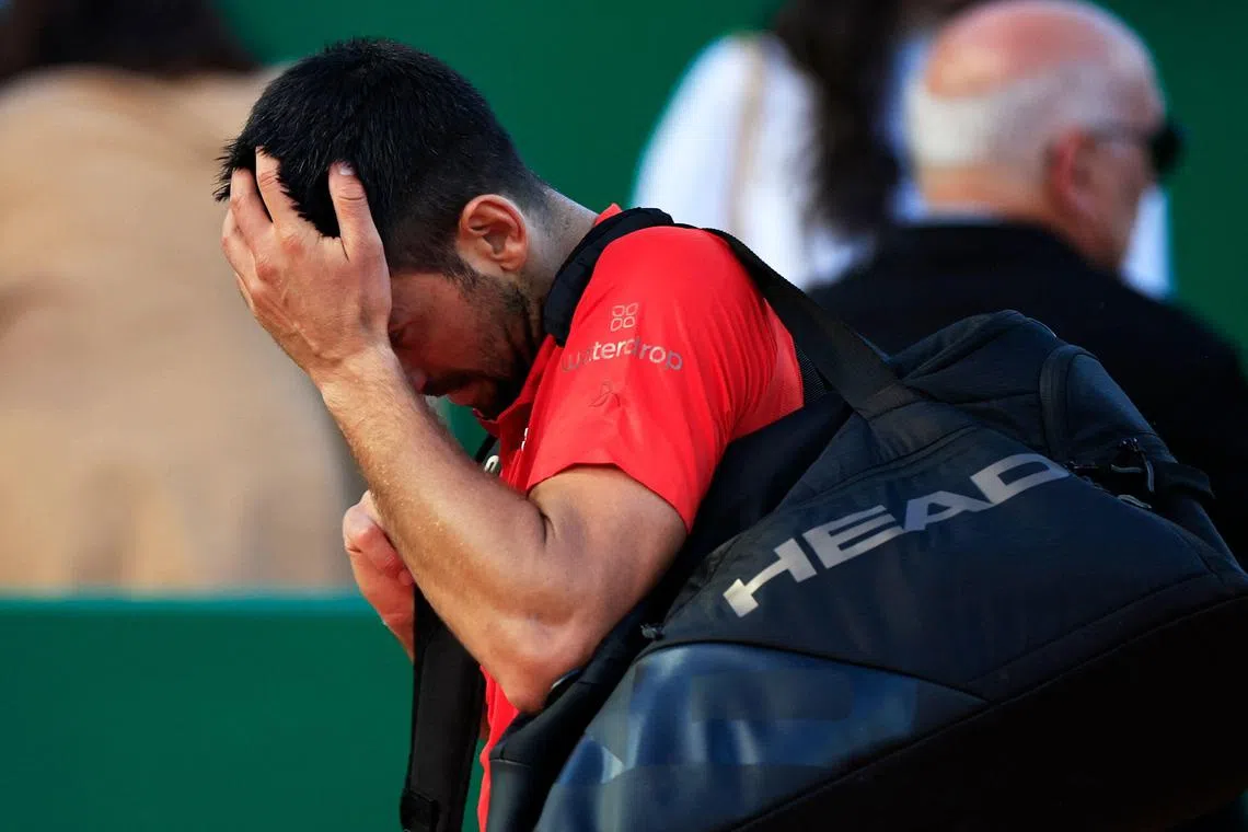 Novak Djokovic hasn't won a tournament yet this year, but great players always have more tiogive.   