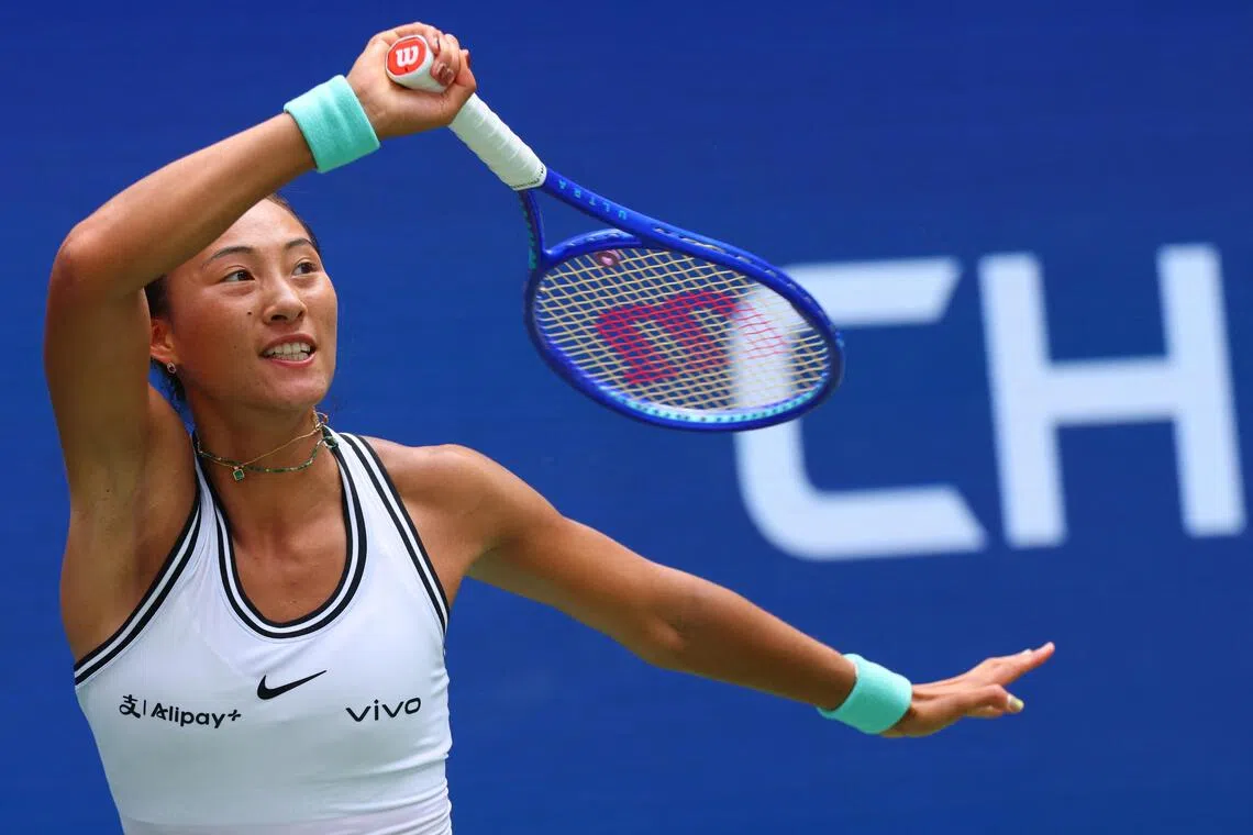 Zheng Qinwen rode a rollercoaster of career ups and downs over the last two years.