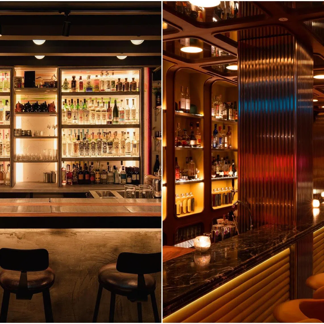Cat Bite Club (left) Night Hawk and are ranked No. 56 and 74 respectively on the 2024 World's 50 Best Bars list.