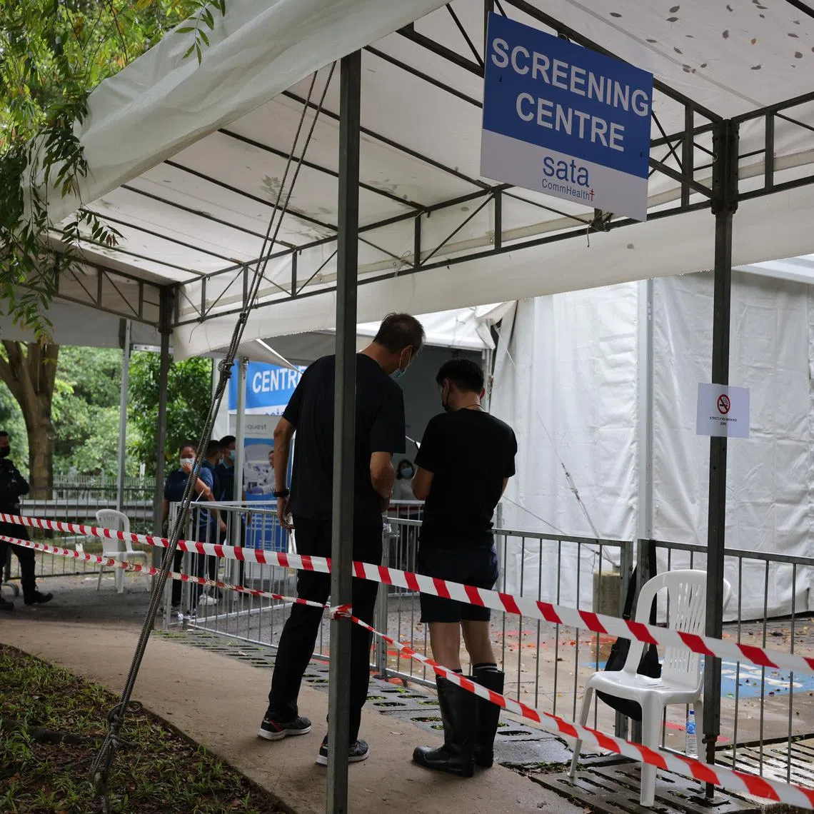 The screening was carried out between Jan 11 and 15.