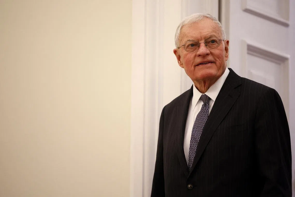 FILE PHOTO: U.S. Special Envoy for Ukraine and Russia Keith Kellogg looks on as he meets with Polish President Andrzej Duda at the Presidential Palace in Warsaw, Poland, February 18, 2025. REUTERS/Kacper Pempel/File Photo
