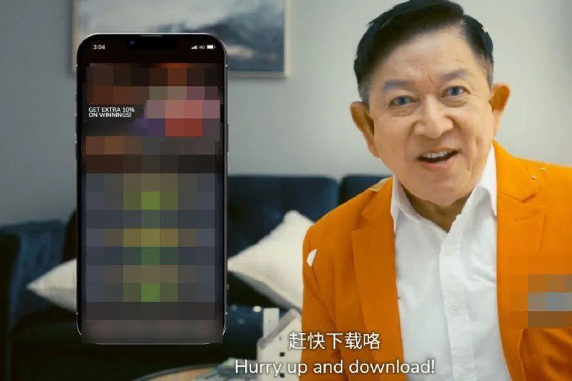 Henry Thia's agency said that the actor had not intended to promote illegal gambling, and had been duped into doing so.