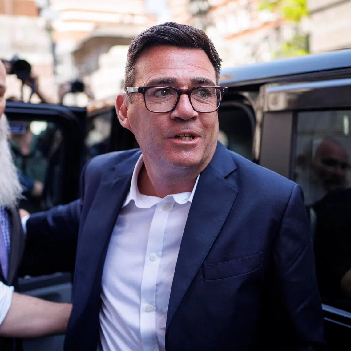 US President Donald Trump said Andy Burnham was unfamiliar with him and has only heard that he is “extremely liberal.”
