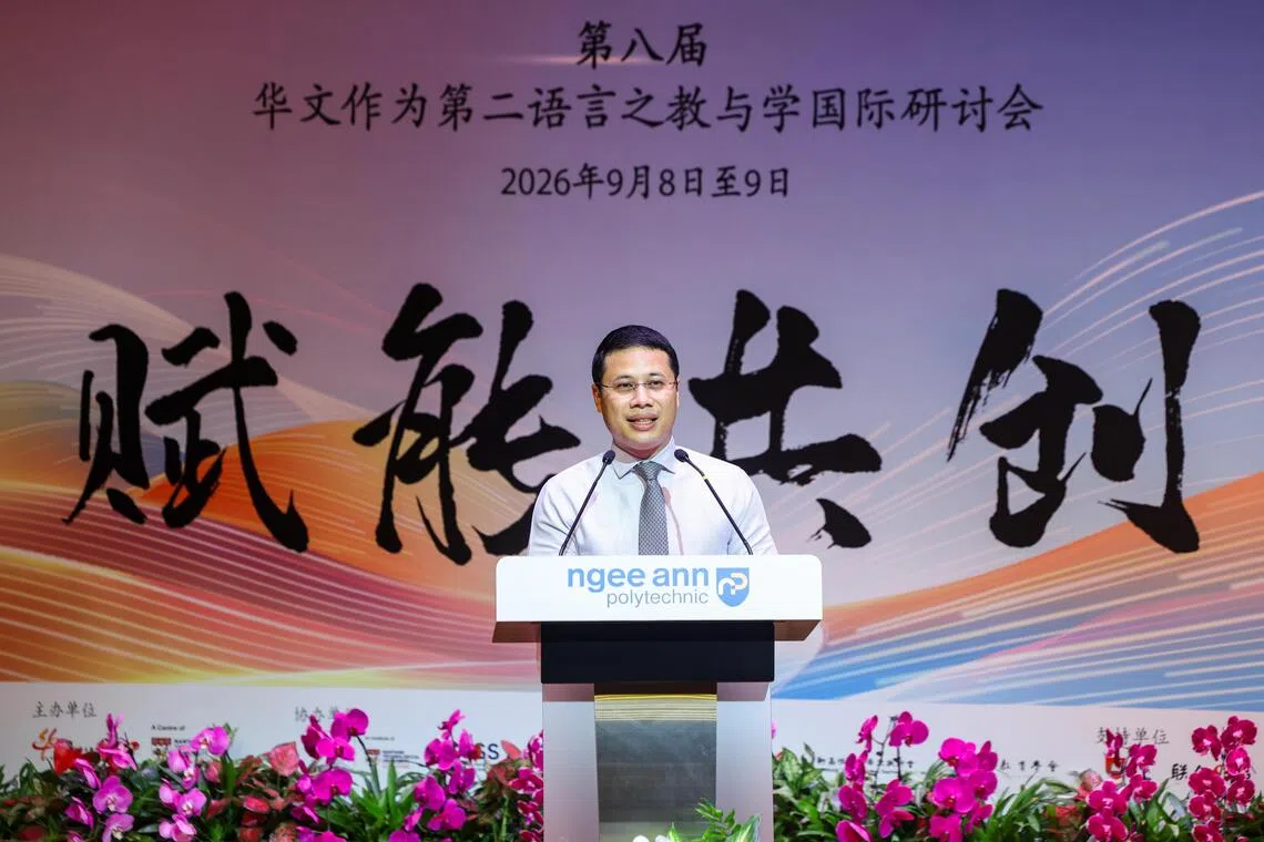 Minister for Education Desmond Lee said bilingualism is the cornerstone of Singapore’s education system.