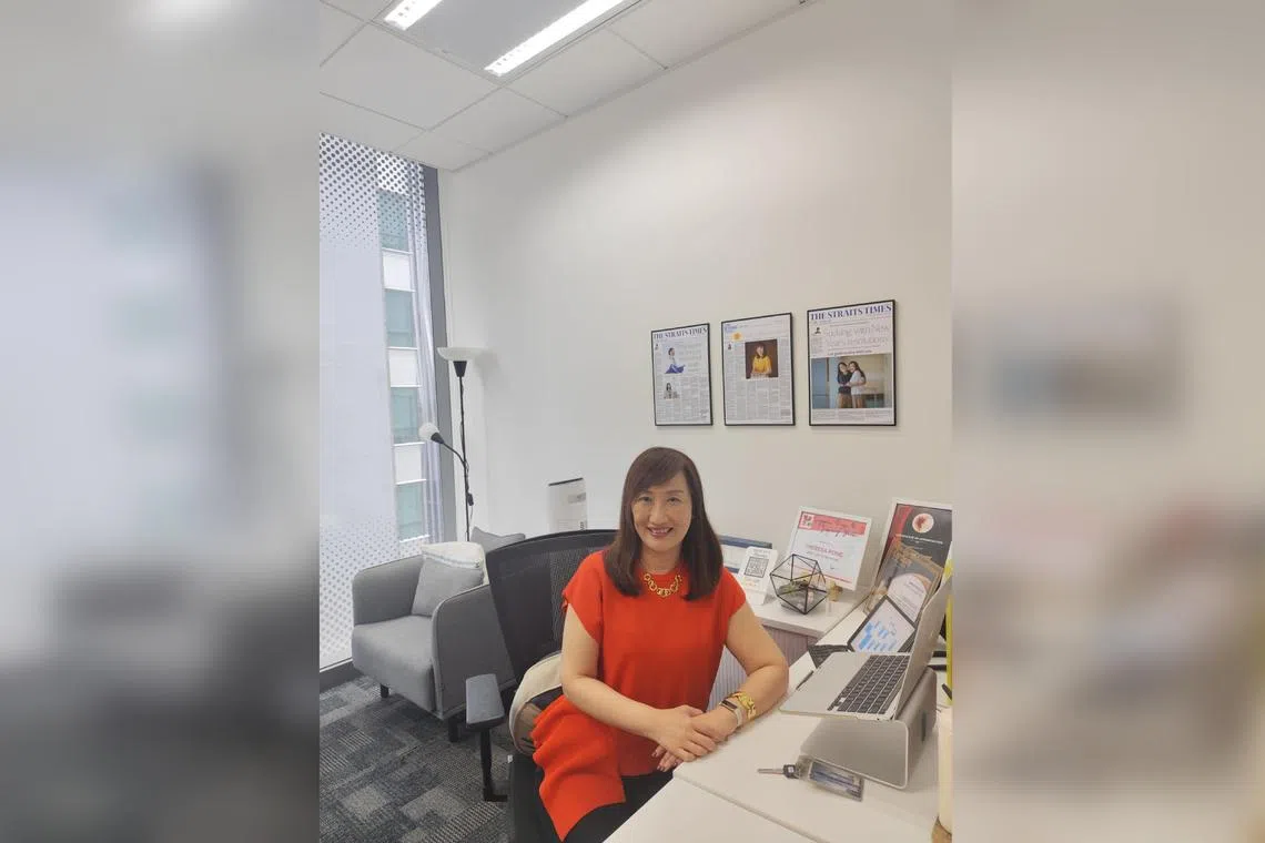 The writer left the security of full time employment to start her own practice.