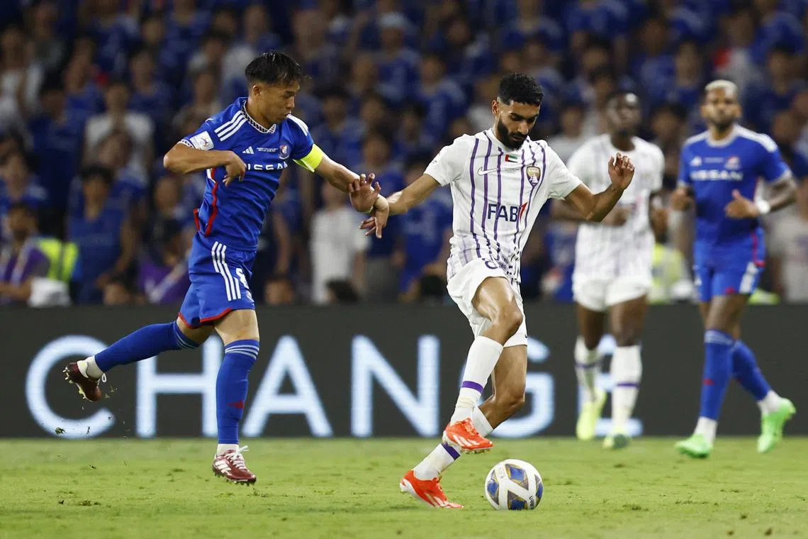 Al-Ain crush Marinos to win Asian Champions League final | The Straits ...